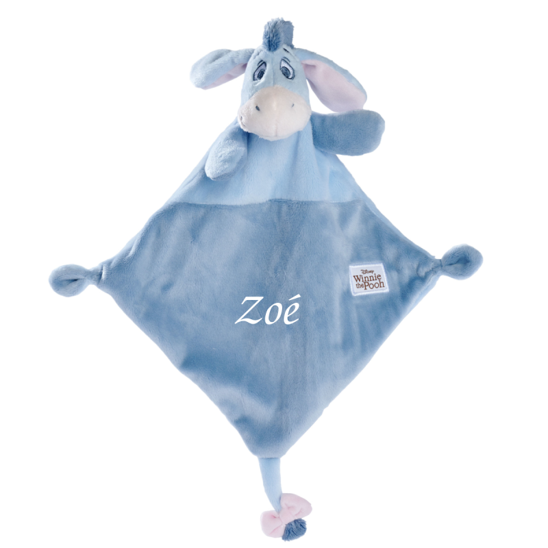  - eeyore the donkey - comforter blue 25 cm 